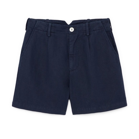 Alex Mill Boy Short in Oxford Linen - Picture 8 of 8